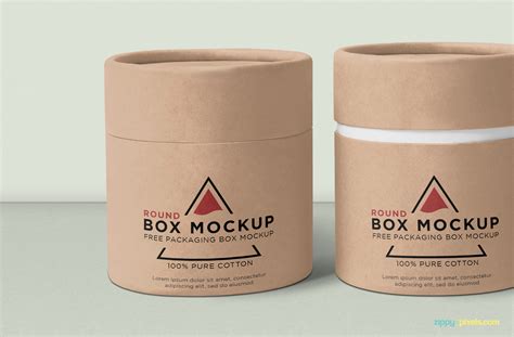 round metal box mockup free|Round Box with Lid Free Mockup — Free Mockup World.